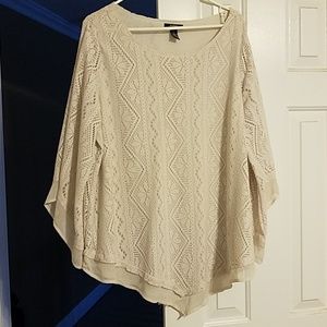 Cream Alfani Boho Blouse